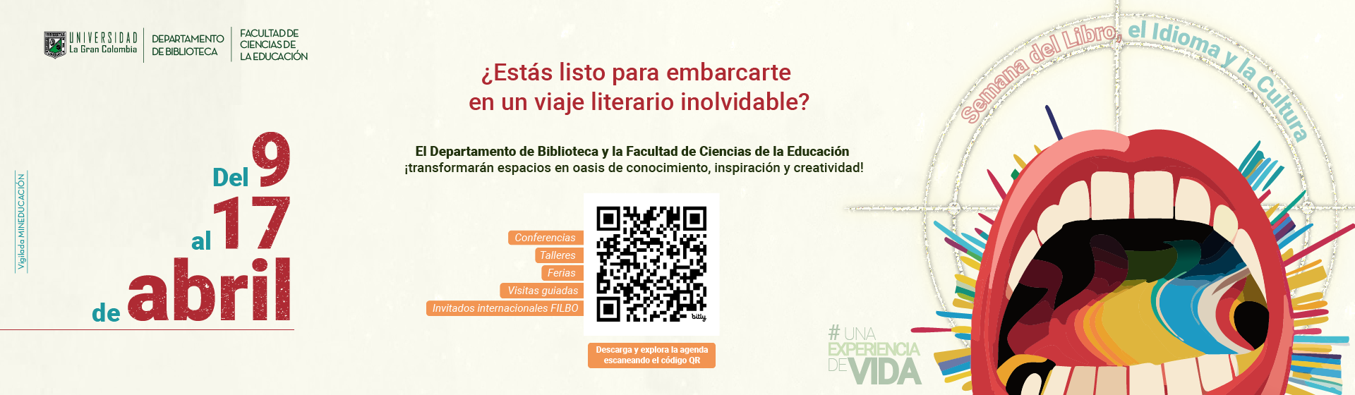 Construyendo puentes culturales a través del lenguaje: Universidad La Gran Colombia celebra la Semana del Libro, el Idioma y la Cultura 2024