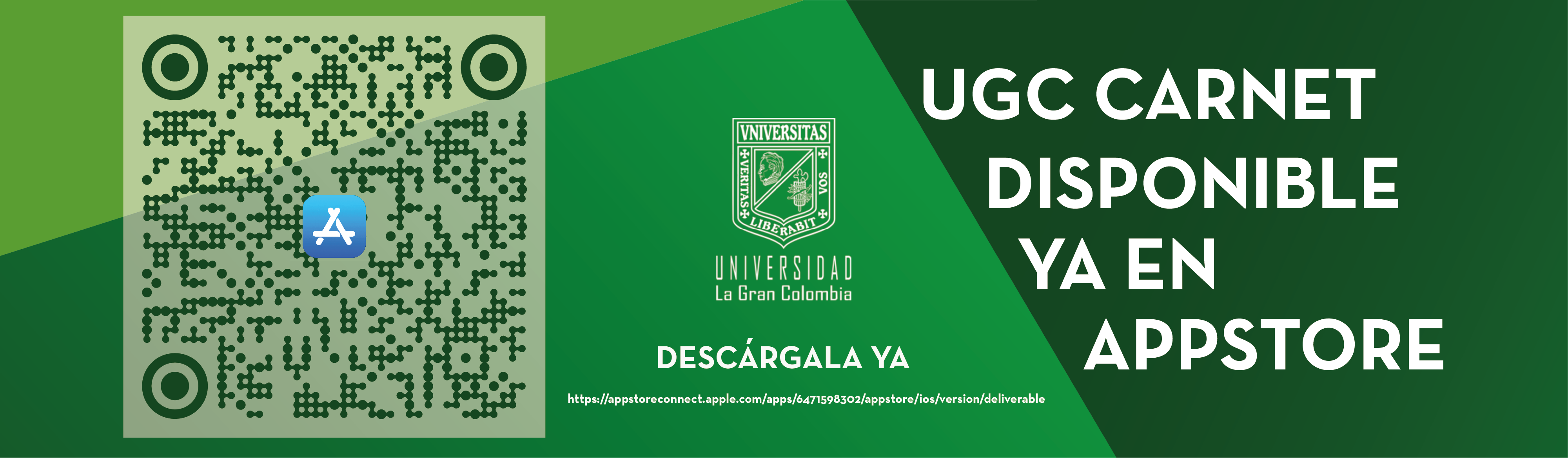 ¡La Universidad La Gran Colombia da un paso digital con la llegada de su aplicación de carnés a la App Store de Apple!