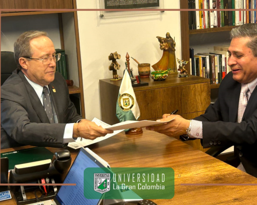 La Universidad La Gran Colombia y el Club Militar firman Convenio Marco de Cooperación Académica