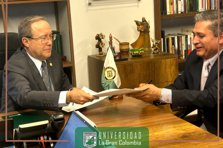 La Universidad La Gran Colombia y el Club Militar firman Convenio Marco de Cooperación Académica